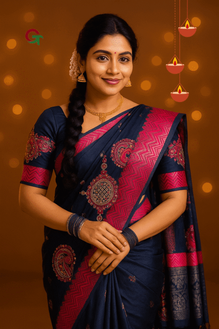 FUSION SEMI KANCHI SILK