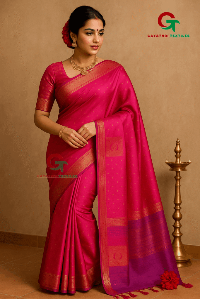 Gayathri textiles soft silk saree