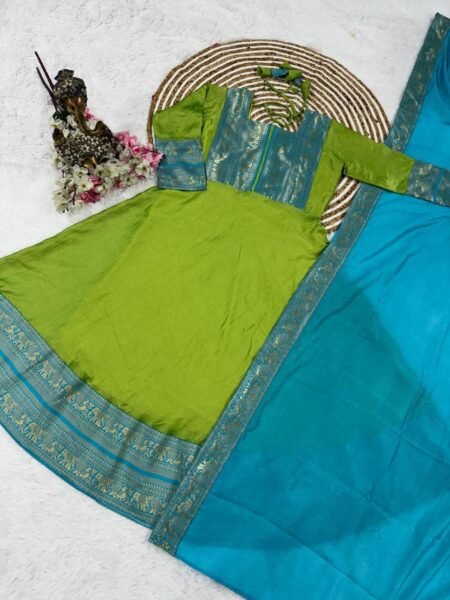 Traditional Kurti With Duppatta Deepavali Special